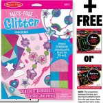 Melissa & Doug Foam Beads Mess Free Glitter Series + Free Scratch Art Mini-Pad Bundle [95044]  B00UDVZ88A